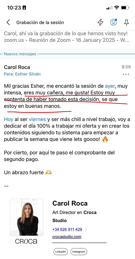 Carol Roca_Mentoring